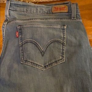 Levi’s super low jean